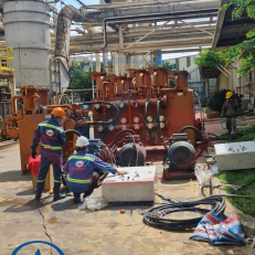 Lọc dầu thủy lực tại KCN Nam Đồng Phú, Bình Phước